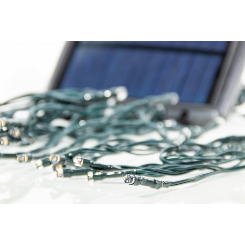 Aurora solcells ljusslinga (50 led, flerfärgad)