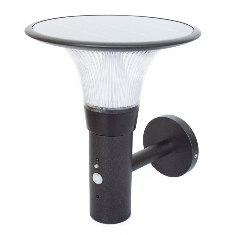 Eos solcelle væglampe med sensor