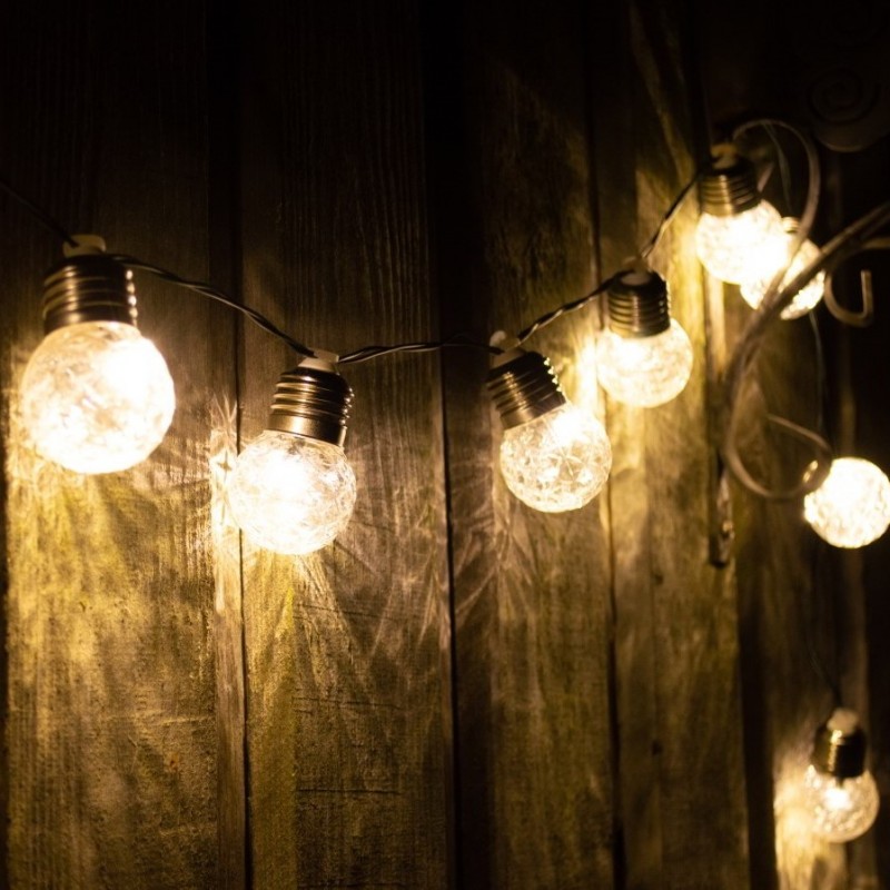 Aurora PRO "Estelle" - solcellsslinga (40 lampor)