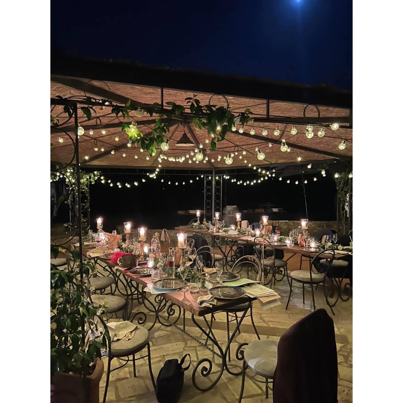 Aurora PRO "Estelle" - solcellsslinga (40 lampor)