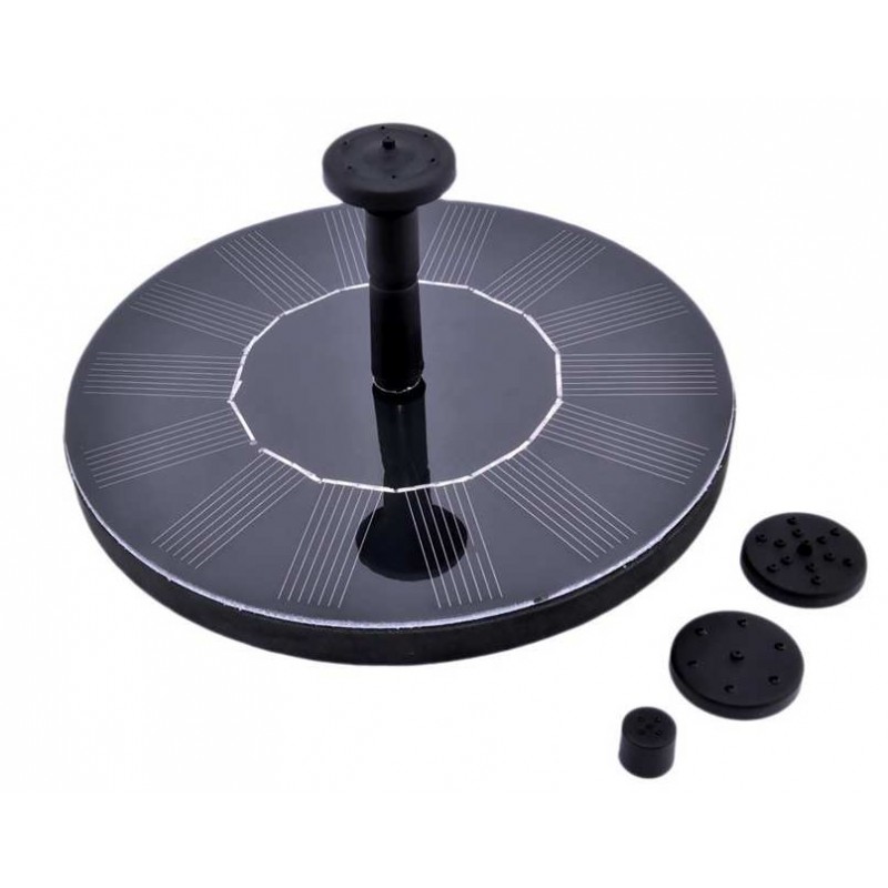 FLYTANDE, SVART SOLCELLSFONTÄN