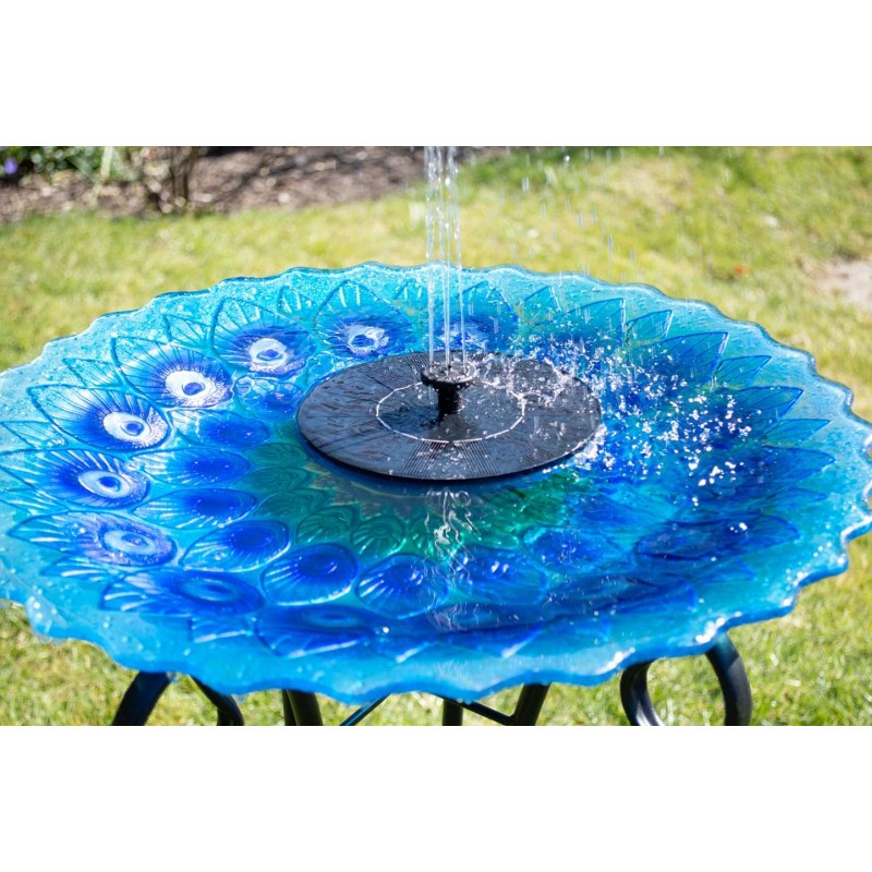 Flytande solcellsfontän