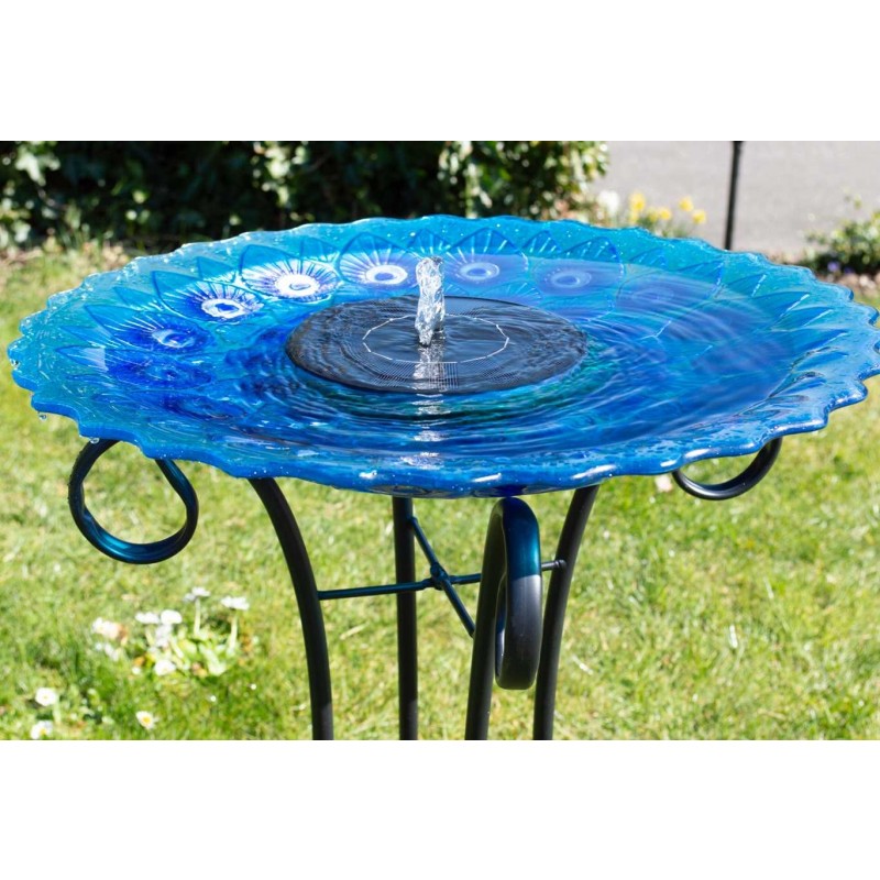 Flytande solcellsfontän