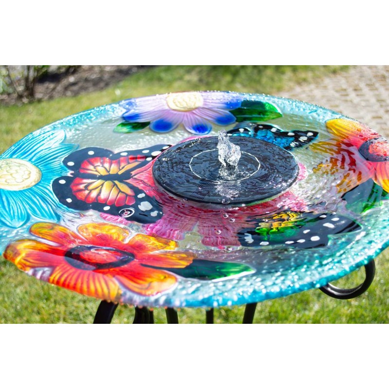 Flytande solcellsfontän