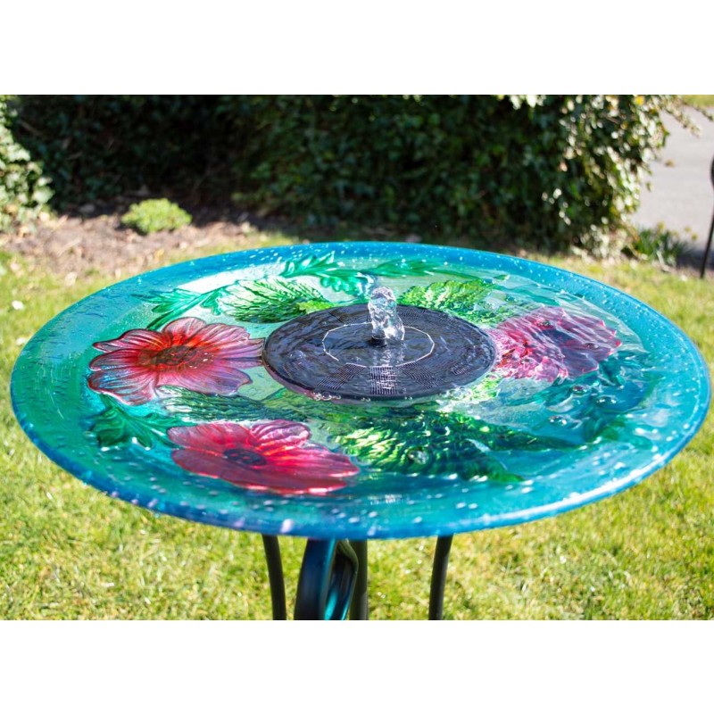 Flytande solcellsfontän