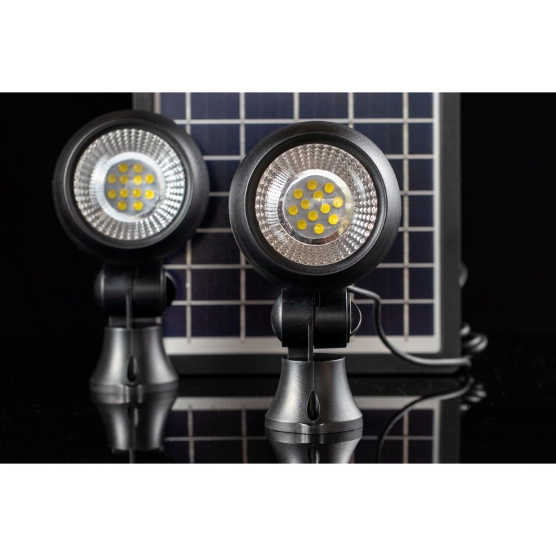 Globe Solcells Spotlights