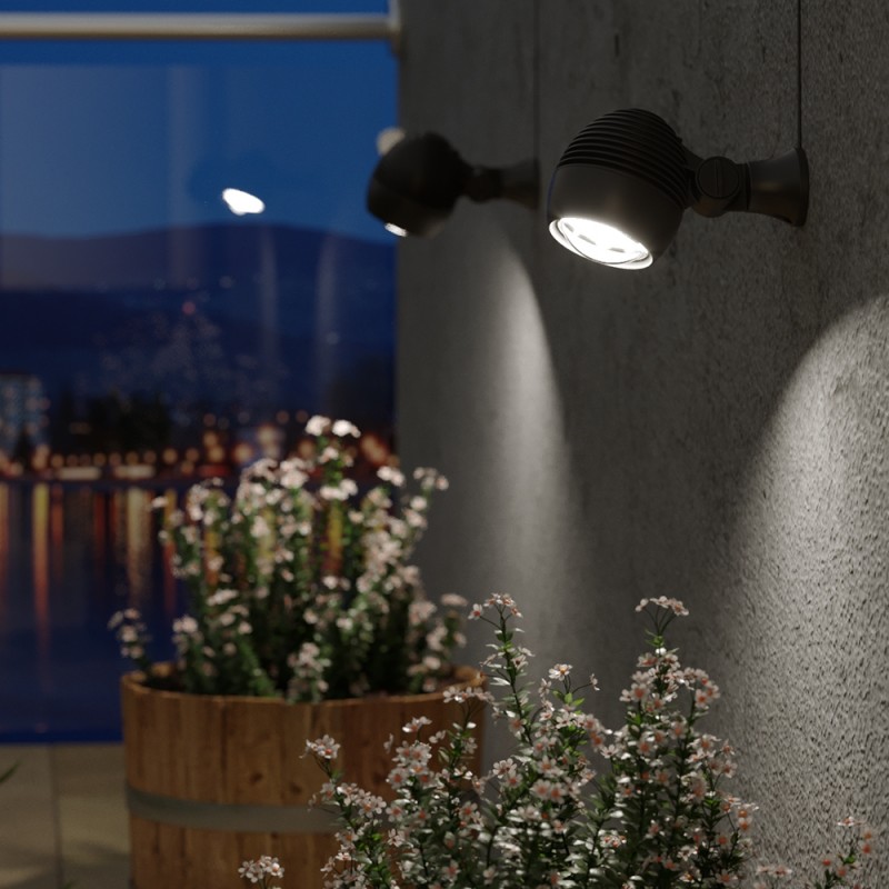 Globe Solcells Spotlights