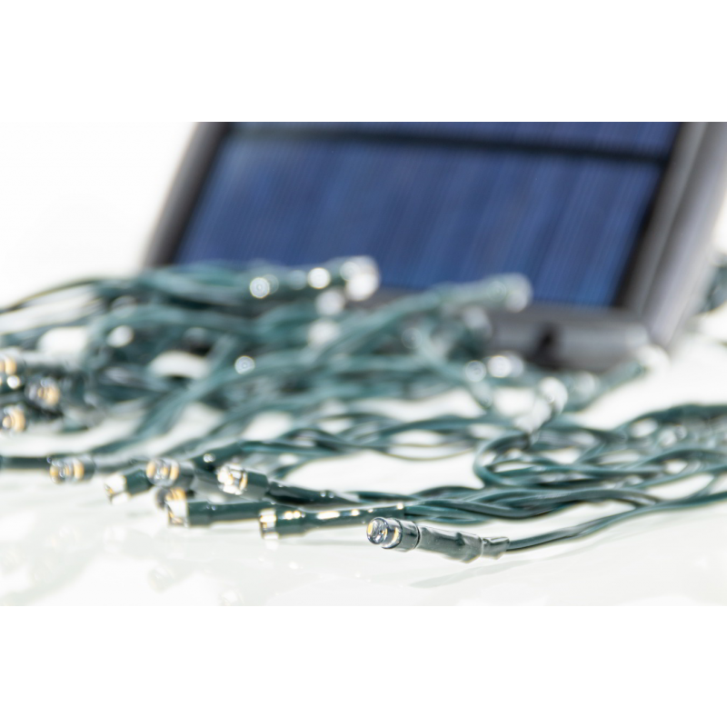 Solcellsdriven ljusslinga