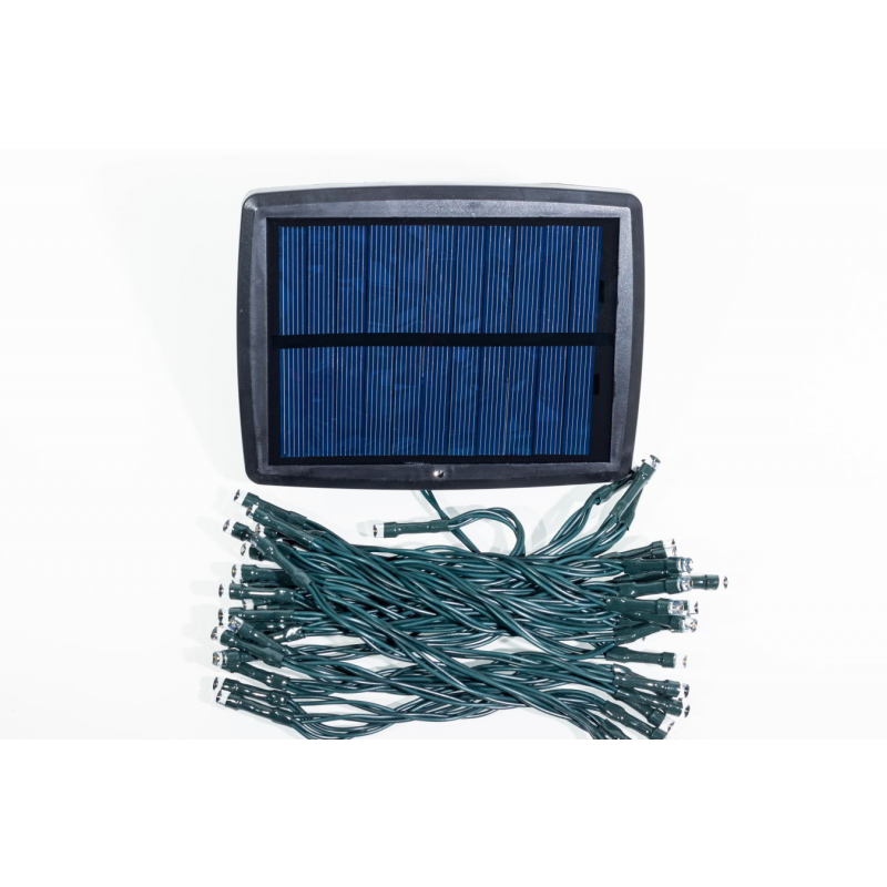 Solcellsdriven ljusslinga