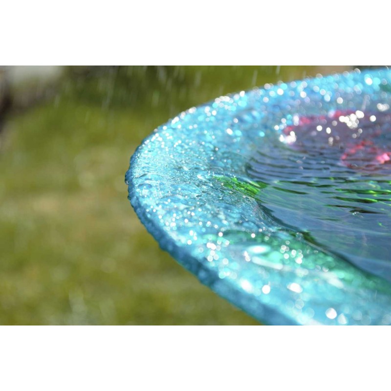 Fågelbad på fot "Kolibrier"