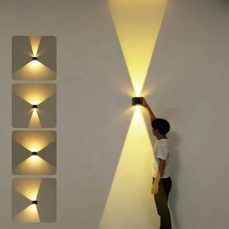 Omni solcellsvägglampa