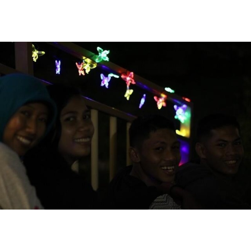 SOLCELLSSLINGA flerfärgad 