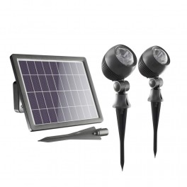 Globe Solcells Spotlights