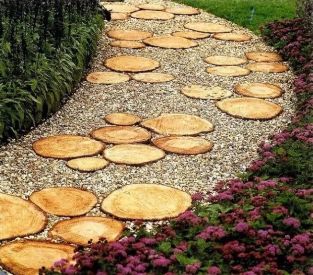 Mange trin af tr&aelig;