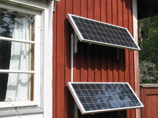 Solceller til konolihave